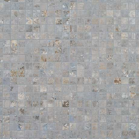 Portrait Ocean Blue 1x1 Matte Porcelain Mosaic Tile