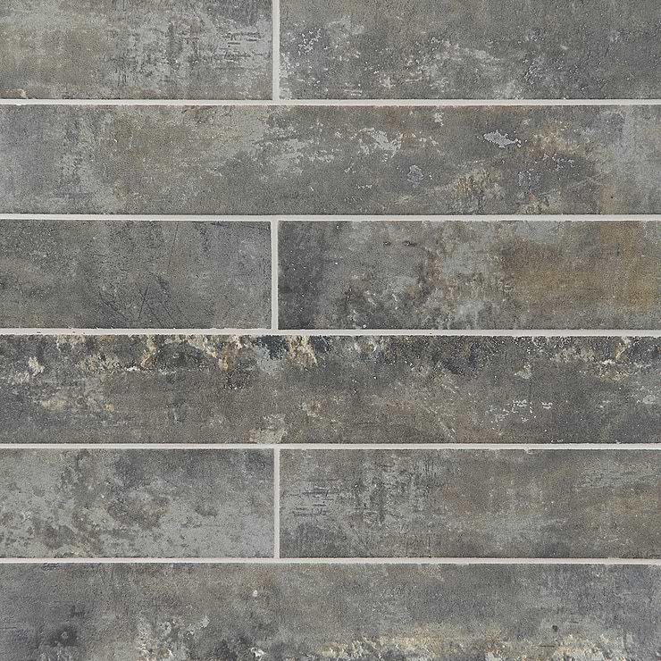 Portrait Sage Gray 2x14 Matte Porcelain Tile