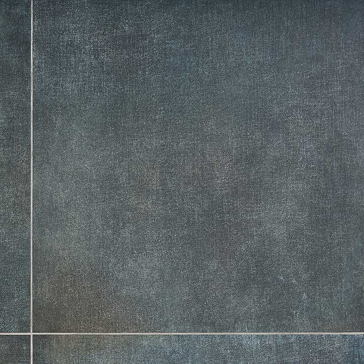 Cement Canvas Sky Blue 24x24 Matte Porcelain Tile