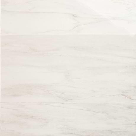 DreamStone Dolomite Snow 12x24 Polished Porcelain Tile