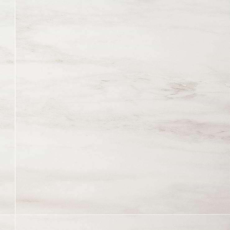 DreamStone Dolomite Snow 24x24 Matte Porcelain Tile