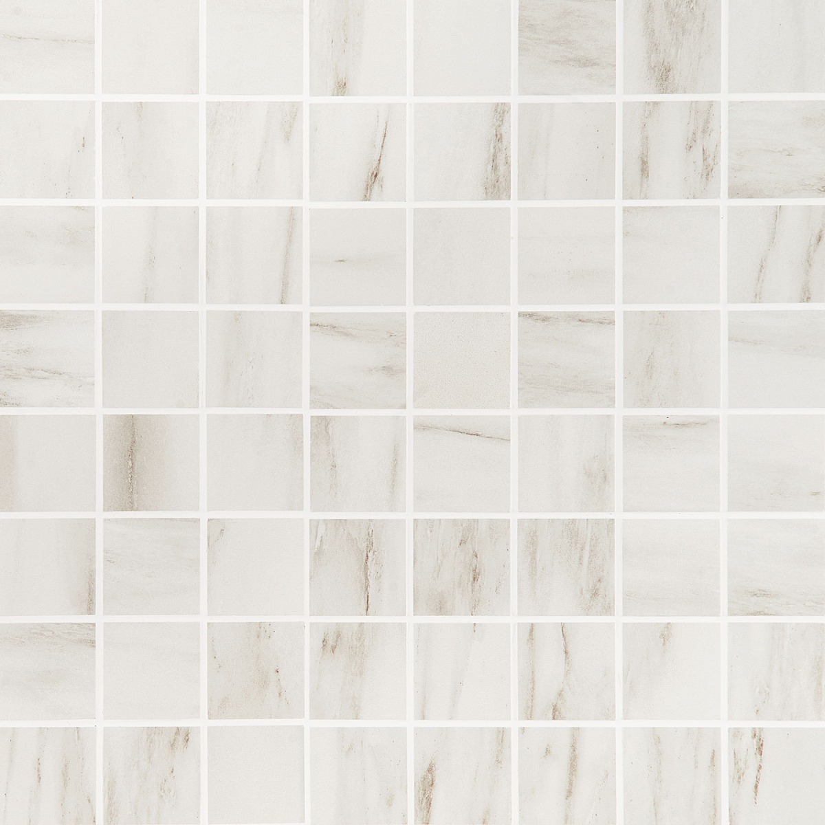 DreamStone Dolomite Snow 2x2 Matte Porcelain Mosaic