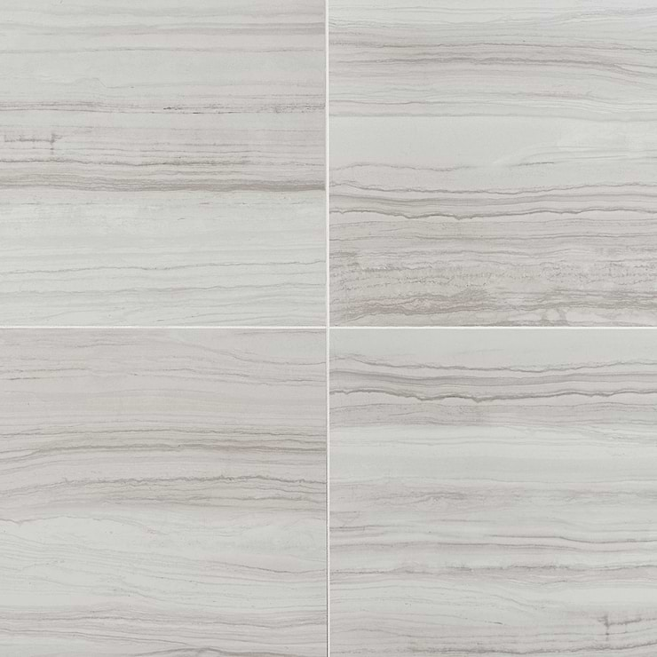 DreamStone Luminus White 24x48 Polished Porcelain Tile