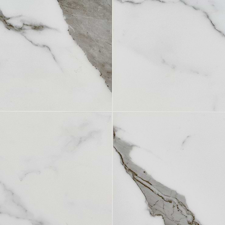 DreamStone Statuario Valley 12x24 Matte Porcelain Tile