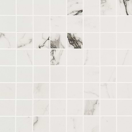 DreamStone Statuario Venato 2x2 Matte Porcelain Mosaic