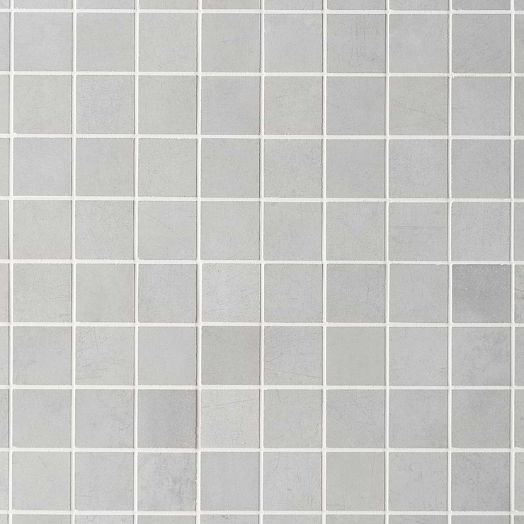 Bond Nimbus Silver 2x2 Matte Porcelain Mosaic Tile