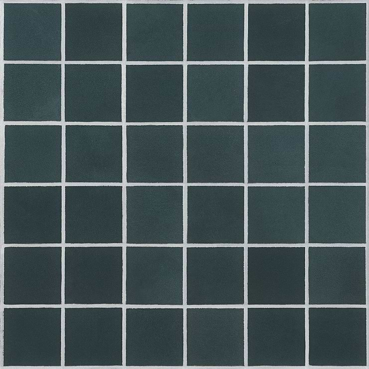 Clay Karma Blue 2x2 Matte Porcelain Mosaic Tile