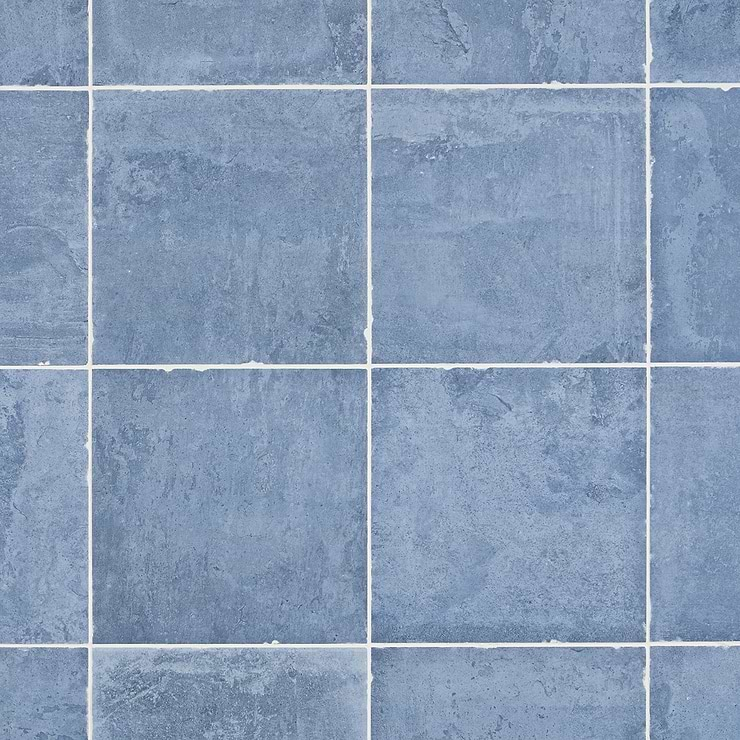 Alesso Indigo Blue 8x8 Matte Porcelain Tile