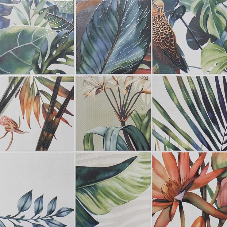 Angela Harris Wilder Tikida Decor 8x8 Matte Ceramic Tile