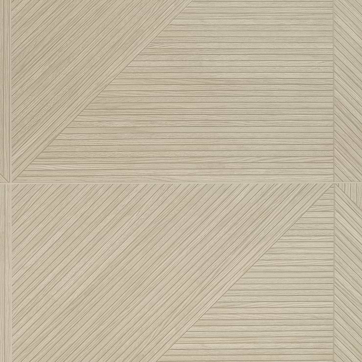 Enso Oak 24x48 Ribbed Matte Porcelain Wood Look Tile