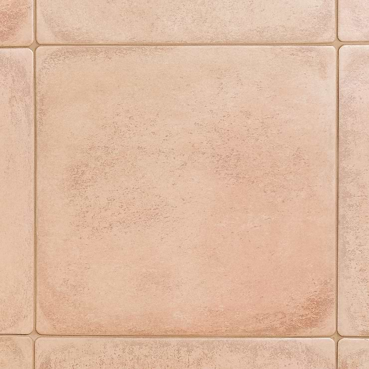 Burgos Terracotta Clay 14x14 Matte Porcelain Tile