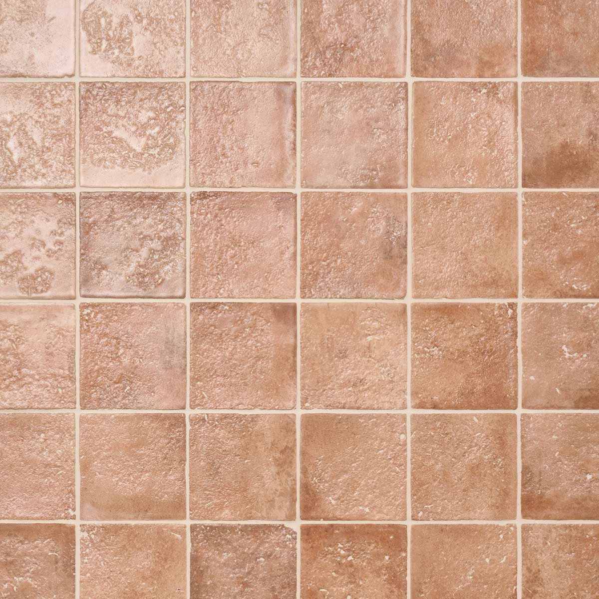 Navari Terracotta 5x5 Textured Matte Ceramic Tile