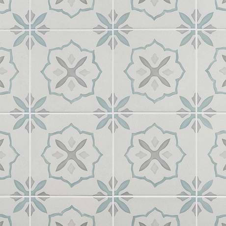 Lapaz Stella Blue 9x9 Matte Porcelain Tile