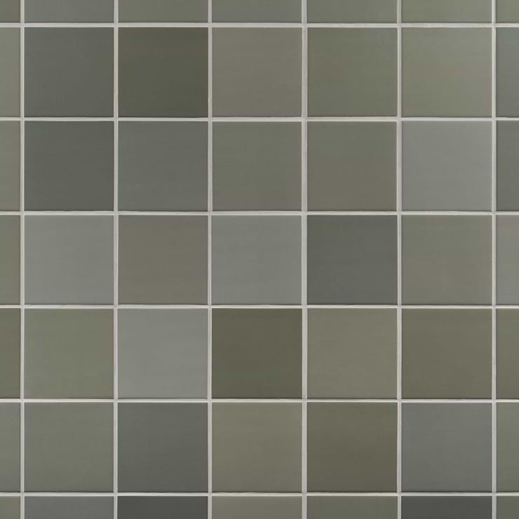 Born Sage Green 5x5 Matte Porcelain Tile