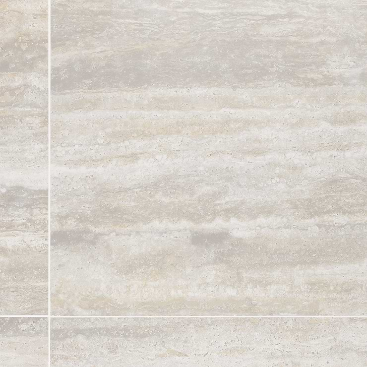 Vigo Travertino Sunshine 24x24 Matte Porcelain Tile