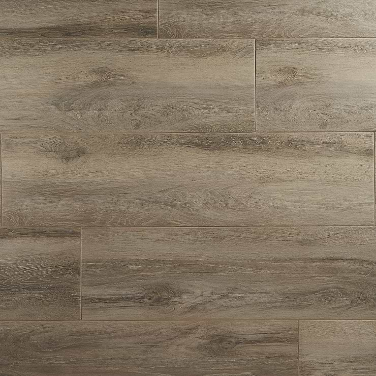 Lakewood Olive Brown 10x40 Wood Look Matte Porcelain Tile