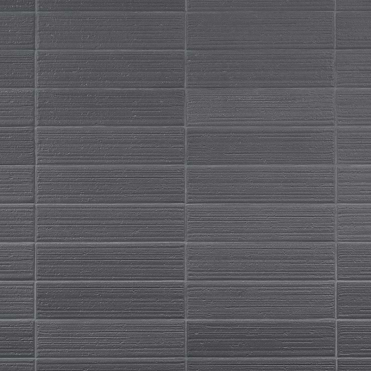 Charlotte Moon Gray 3x10 Textured Matte Ceramic Subway Tile