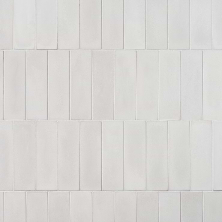 Color One Mist Gray 2x8 Matte Cement Tile