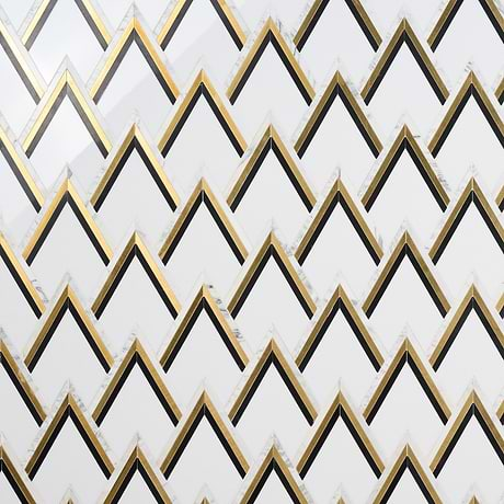 Waterjet Marble + Metal Tile for Backsplash,Kitchen Wall,Bathroom Wall