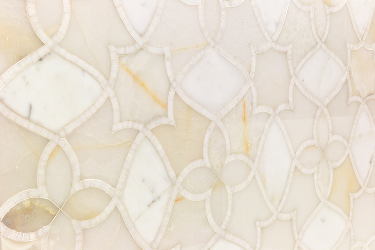 Elysian Onyx Marble Tile