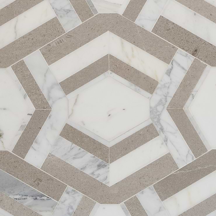 Mezzo Andente Polished Marble Mosaic
