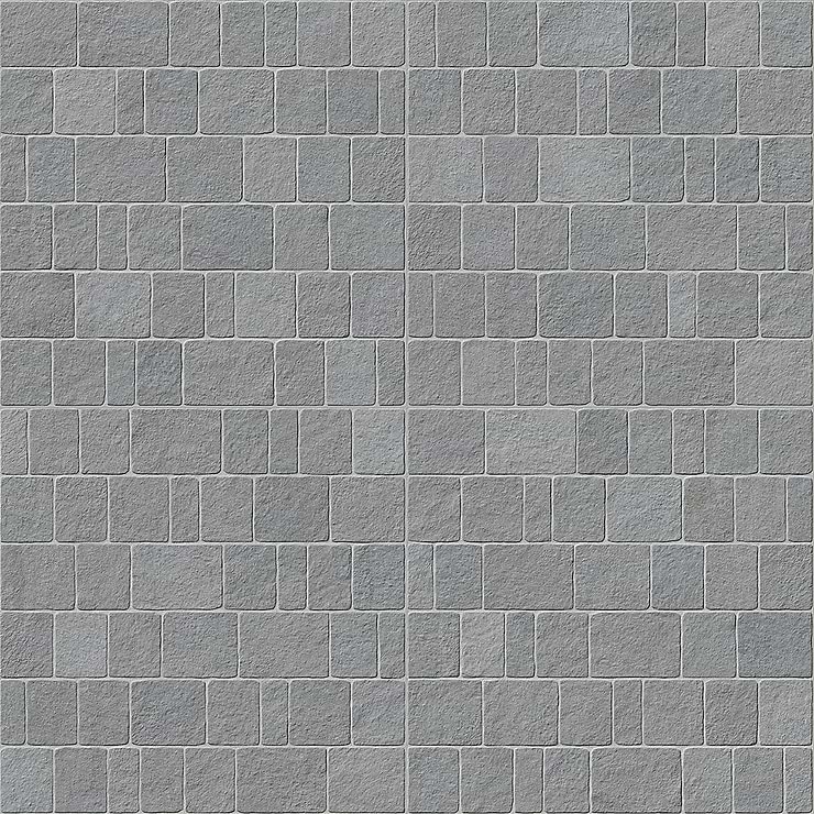 Montrose Bluestone Select Cobble Multi 24x24 Textured Porcelain 2CM Outdoor Paver