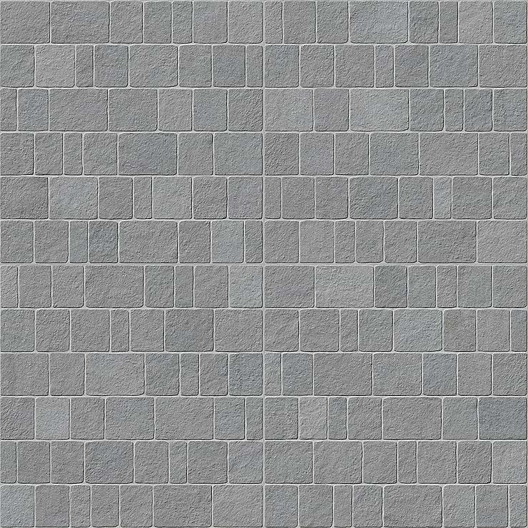 Montrose Bluestone Select Cobble Multi 24x24 Textured Porcelain 2CM Outdoor Paver