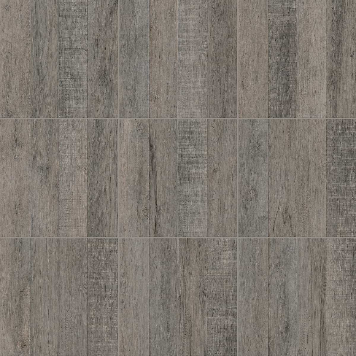 Spruce Wood Gray 24x24 Textured Wood Look Porcelain 2CM Outdoor Paver