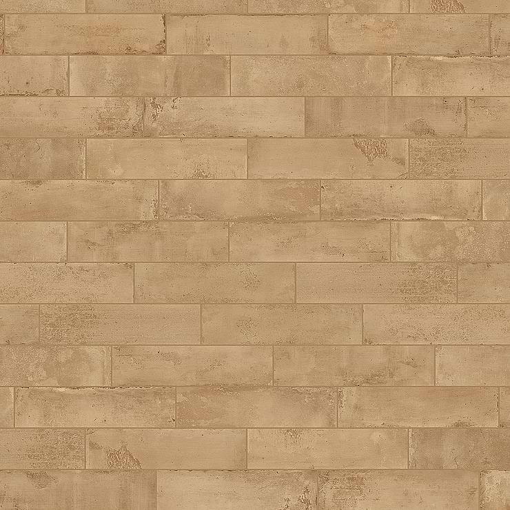 Brick Rustico Sabbia 3x12 Matte Porcelain Brick Look Tile