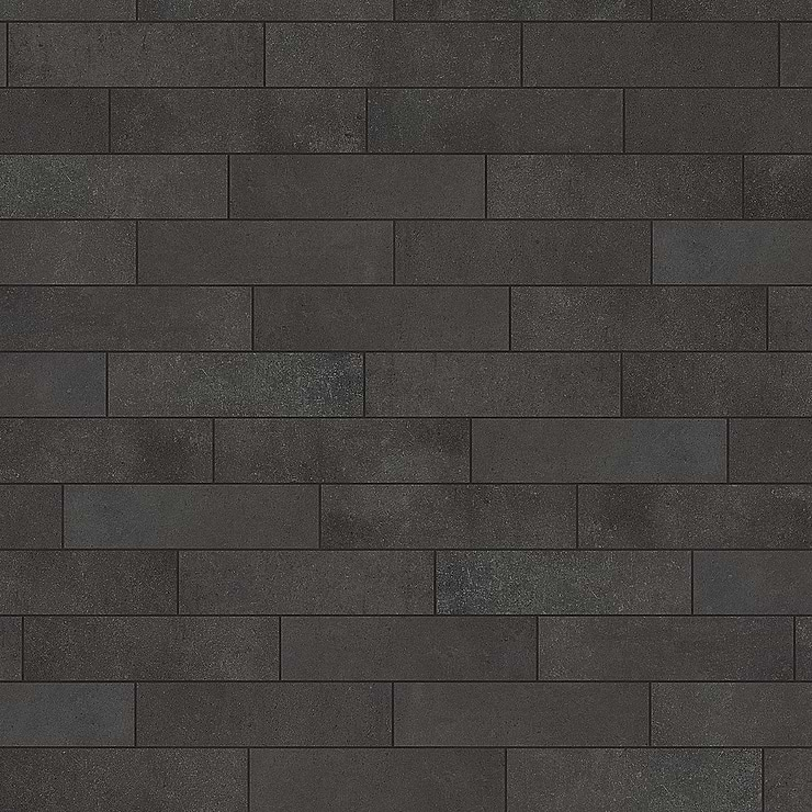 Brick Urbana Nero 3x12 Matte Porcelain Brick Look Tile