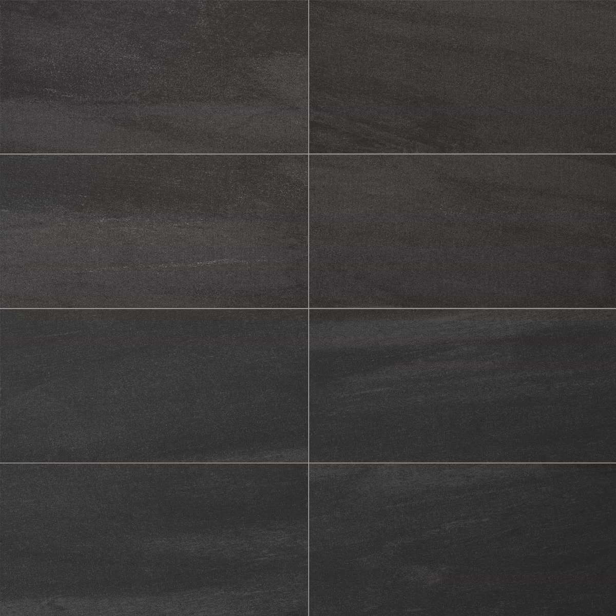 Karo Black 12x24 Matte Porcelain Tile