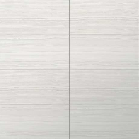 Miles Bright White 12x24 Matte Porcelain Tile