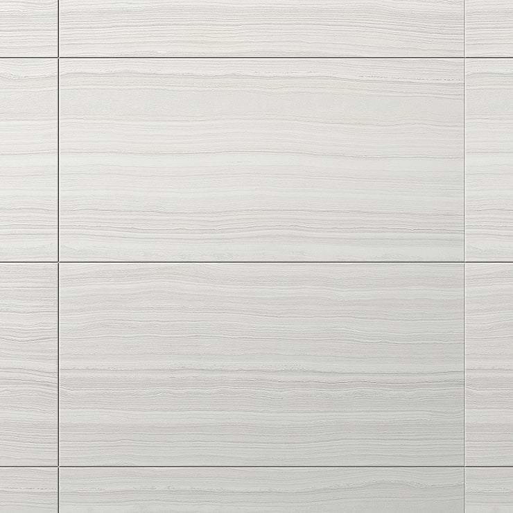 Miles Bright White 18x36 Matte Porcelain Tile