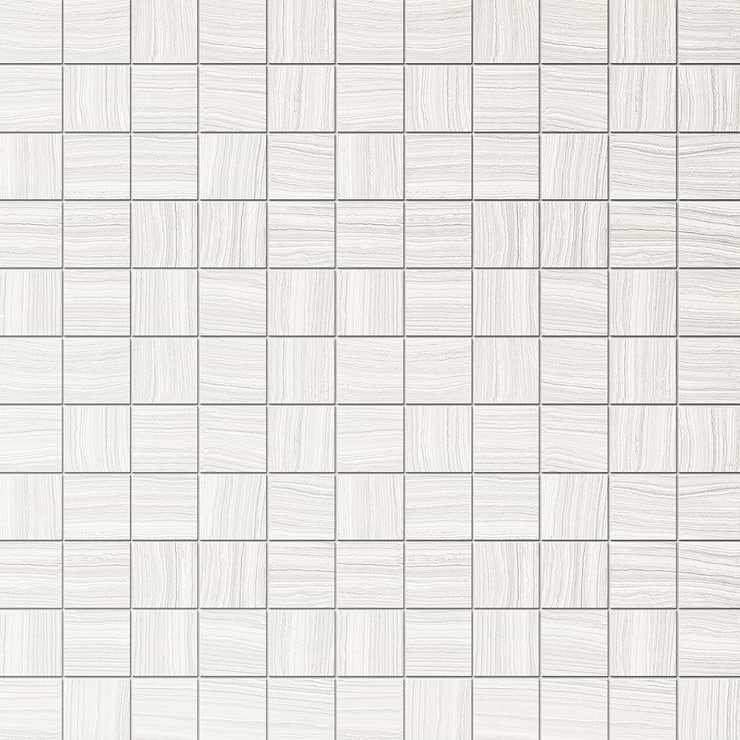 Miles Bright White 2x2 Matte Porcelain Mosaic