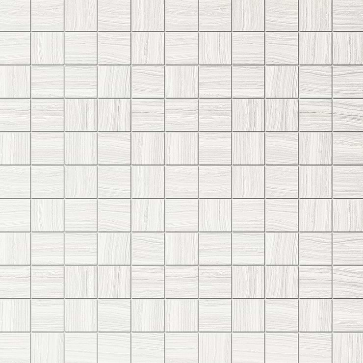 Miles Bright White 2x2 Matte Porcelain Mosaic