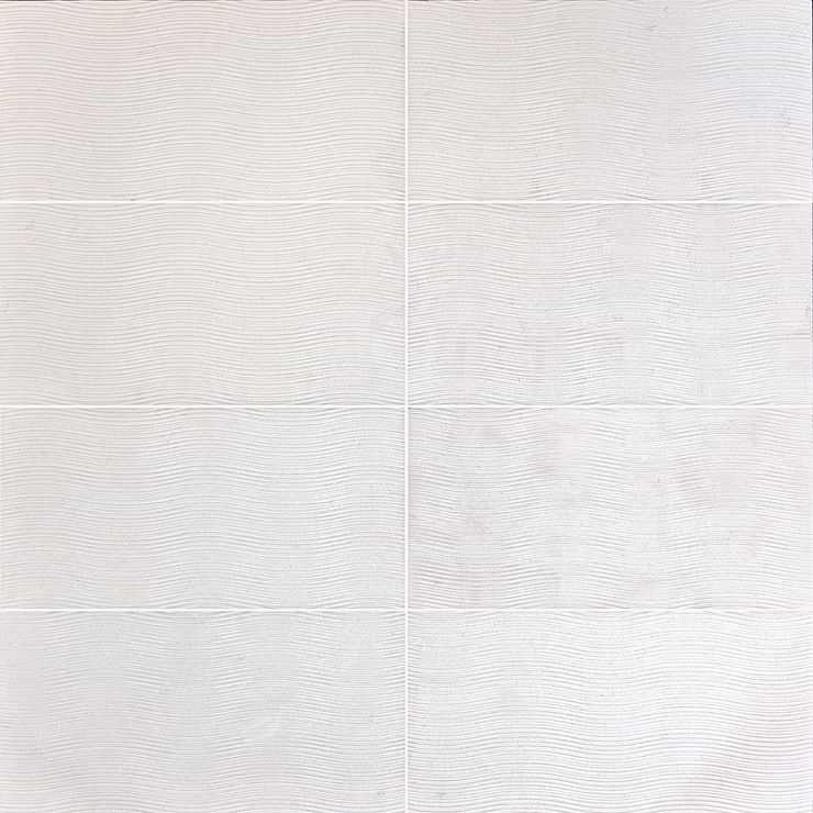 Simena Bamboo Slide Cream Beige 12x24 Textured Limestone Tile