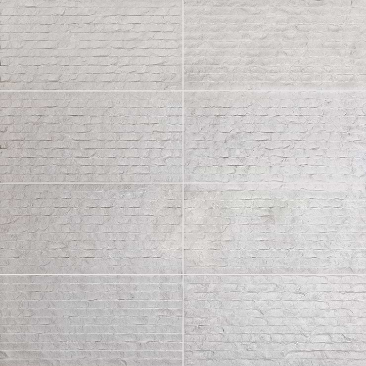 Simena Chiseled Cream Beige 12x24 Textured Limestone Tile