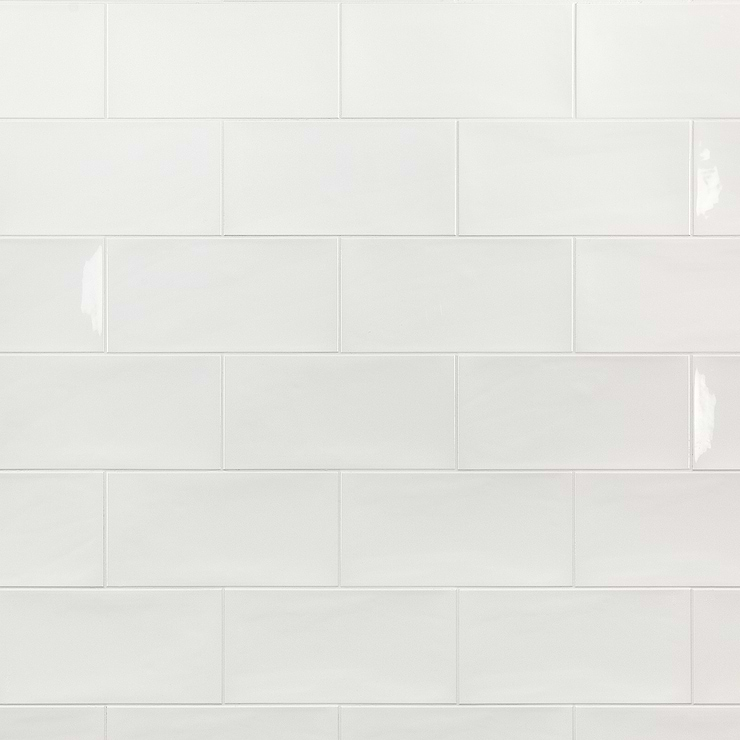 Aruba White 5x10 Ceramic Wall Tile