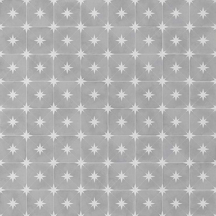 Tau Gris Gray 9x9 Matte Porcelain Tile