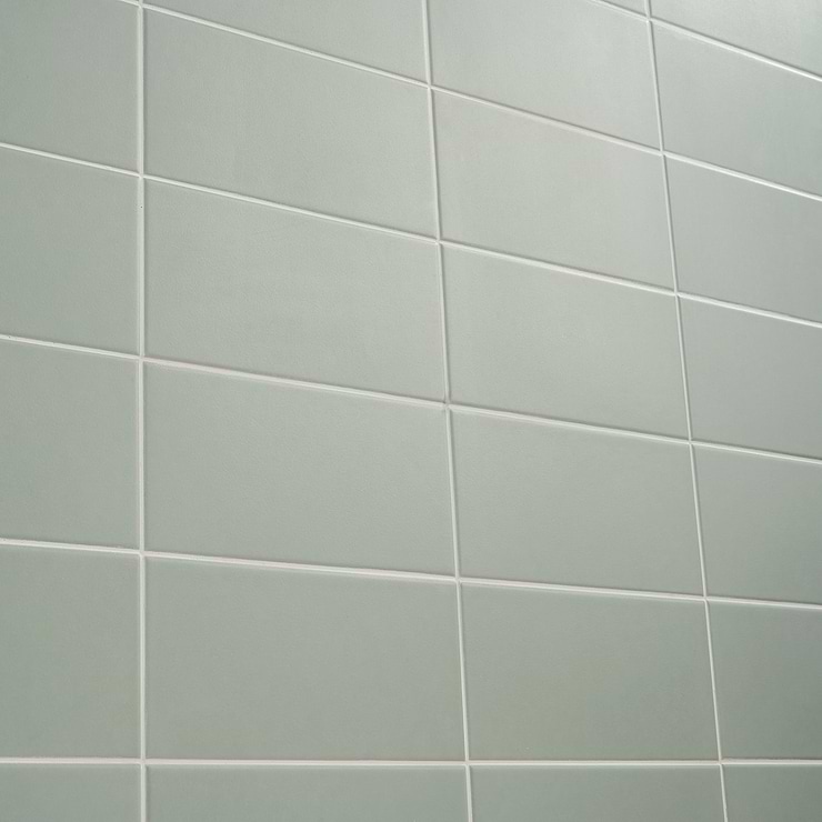 Stacy Garcia Maddox Mineral Green 4x8 Matte Ceramic Wall Tile