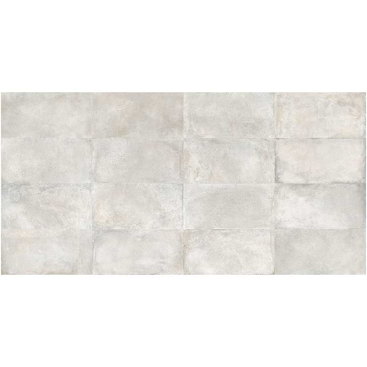 Bronx Argent Silver 12x24 Matte Porcelain Tile