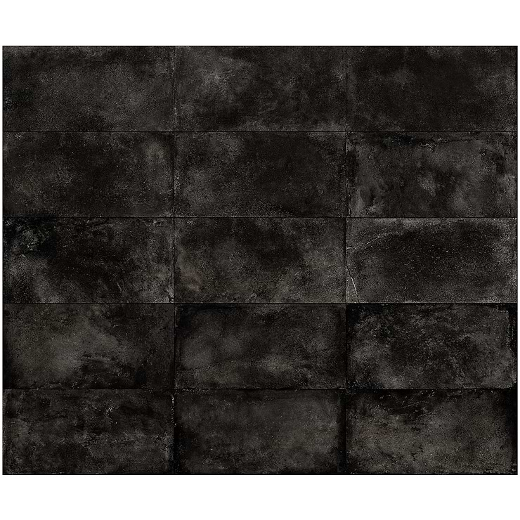 Bronx Black 12x24 Matte Porcelain Tile