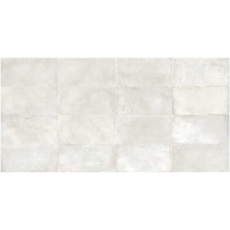 Bronx White 12x24 Matte Porcelain Tile