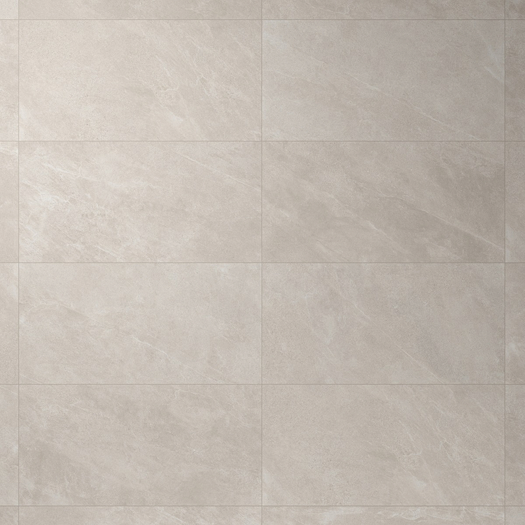 Era Linen White 12x24 Limestone Look Matte Porcelain Tile