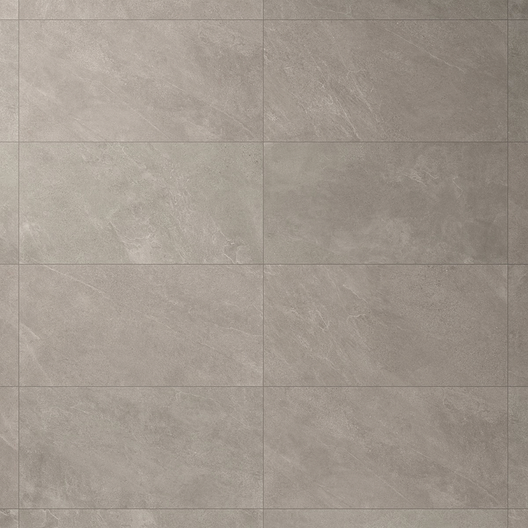 Era Silver Gray 12x24 Limestone Look Matte Porcelain Tile