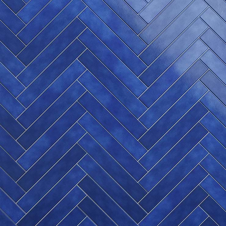 Cavallo Poseidon Blue 3x18 Glossy Porcelain Subway Tile