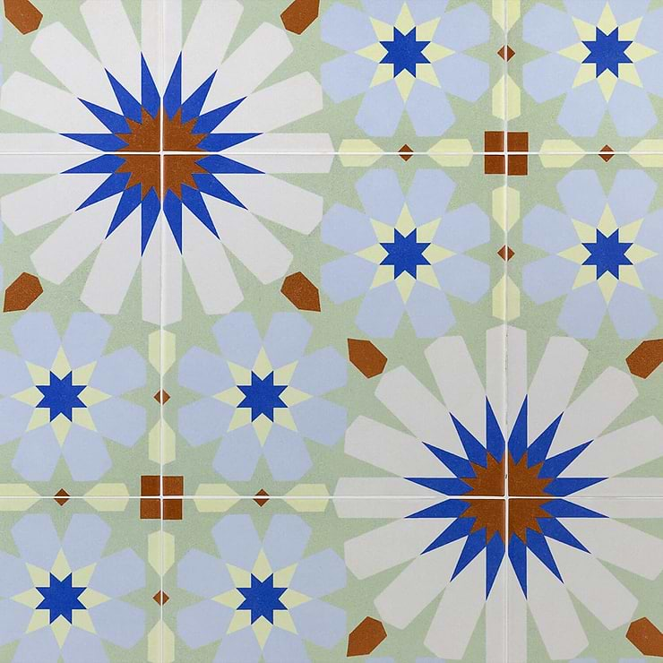 Bella Uffizi 8x8 Glazed Porcelain Tile