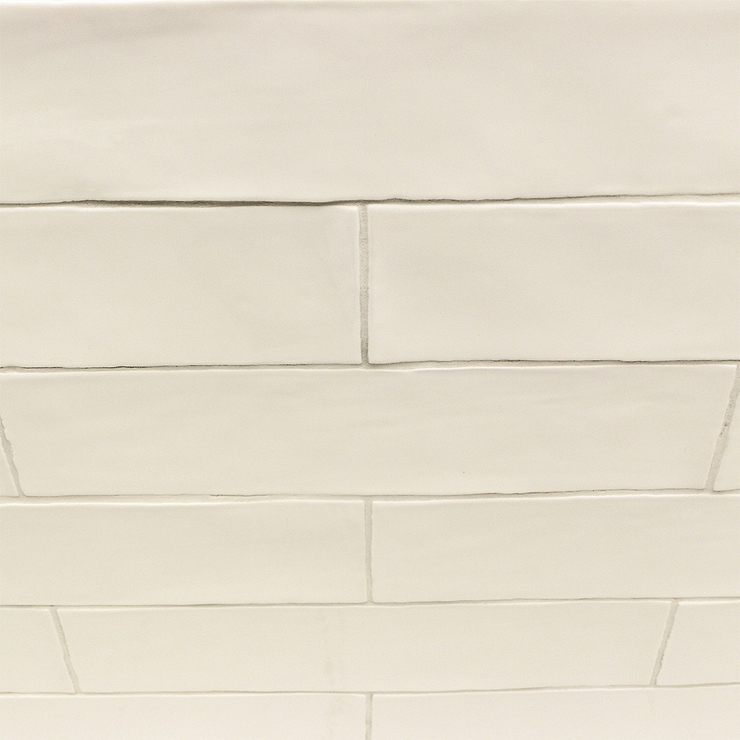 Lancaster Vanilla Cream Ivory 3x12 Polished Ceramic Subway Tile