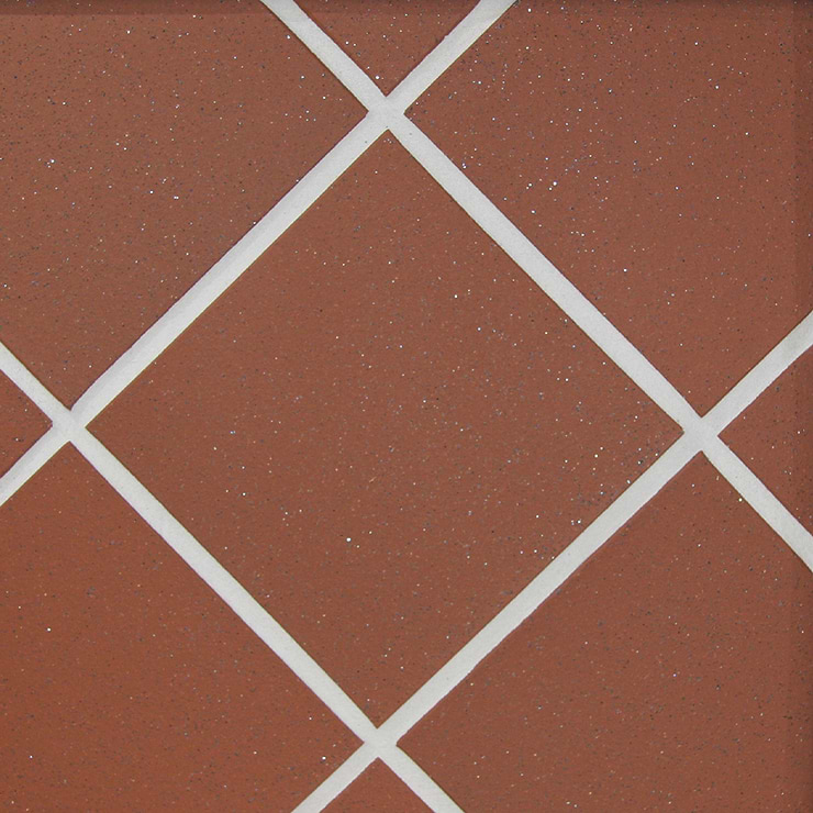 Elemental Abrasive Mayflower Red 8x8 Unglazed Ceramic Quarry Tile