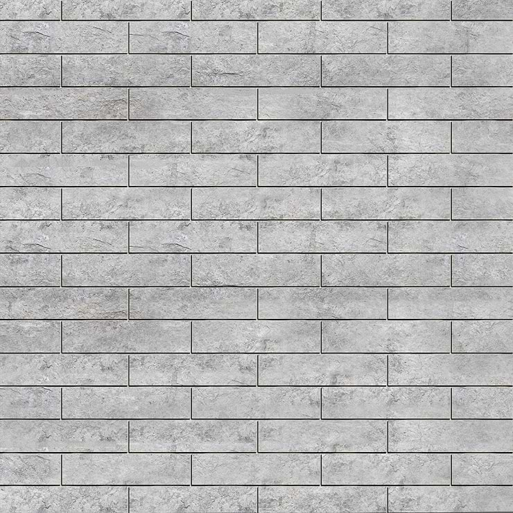 Tundra Gray Splitface 3x12 Textured Limestone Tile